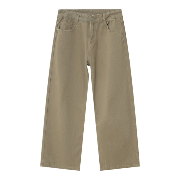 Khaki Basic Pants
