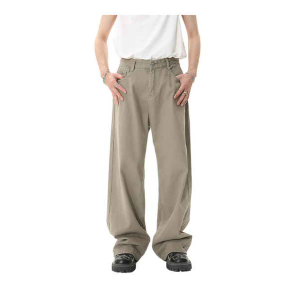 Khaki Basic Pants