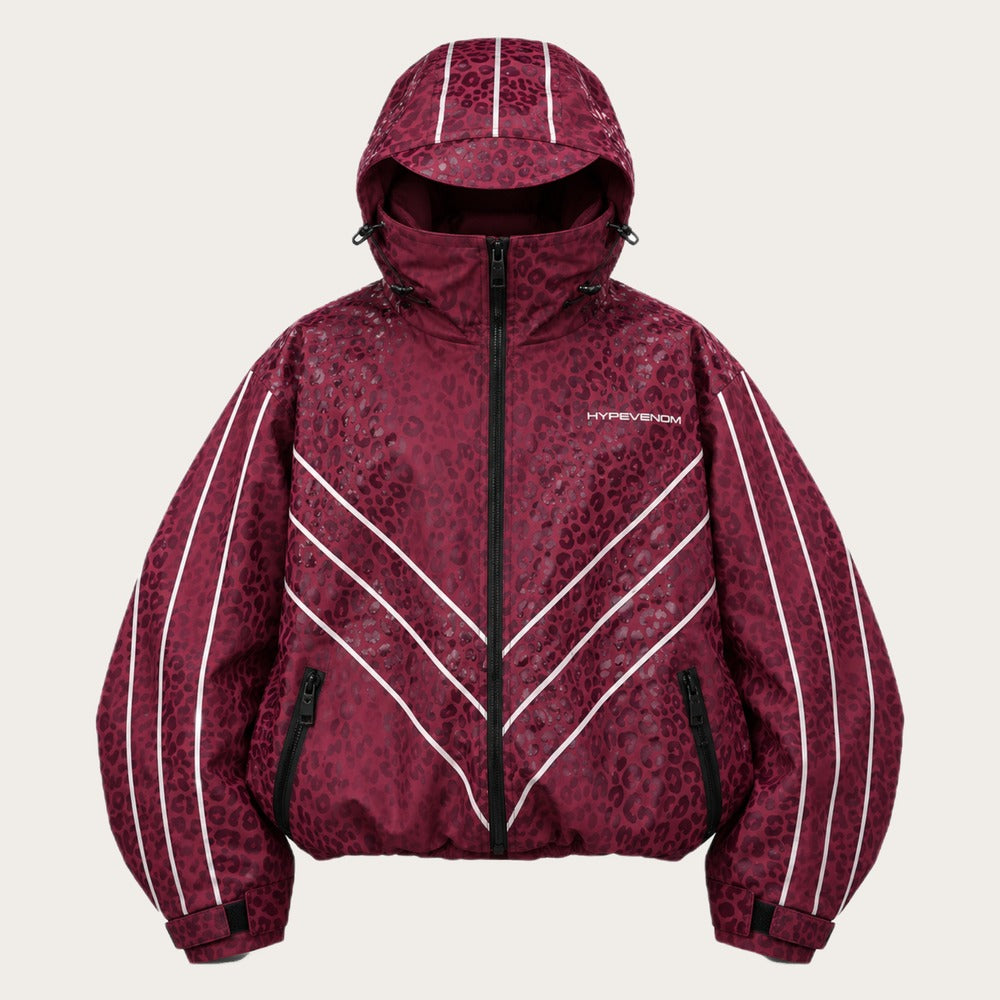 WILD REVEAL JACKET BURGUNDY – swatch