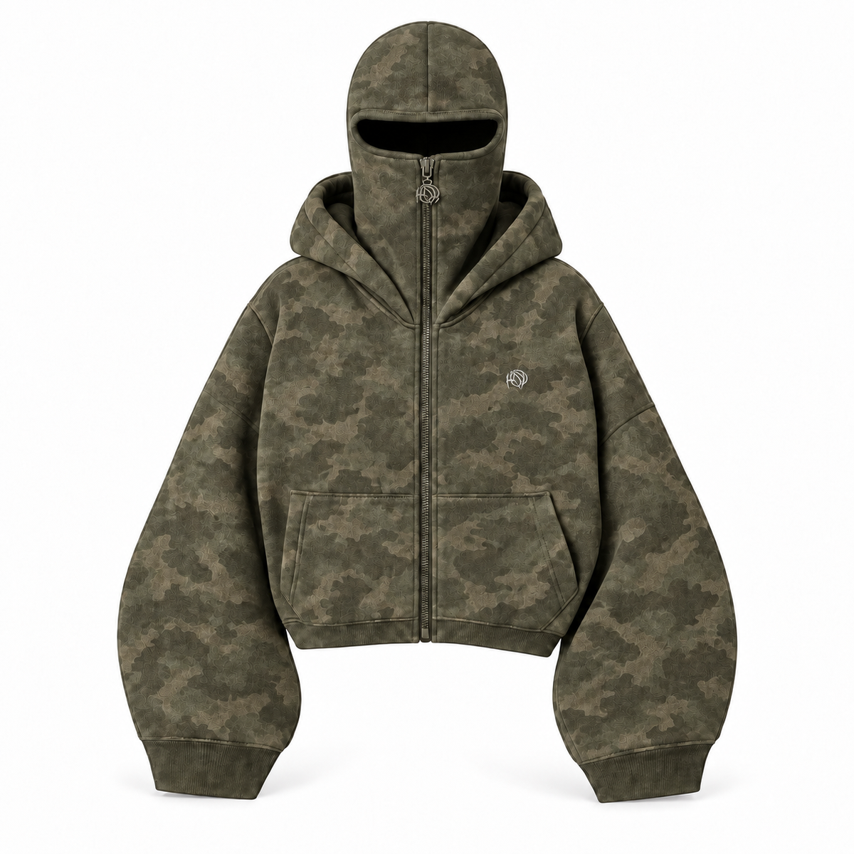 480 GSM BALACLAVA HOODIE LIMITED CAMO