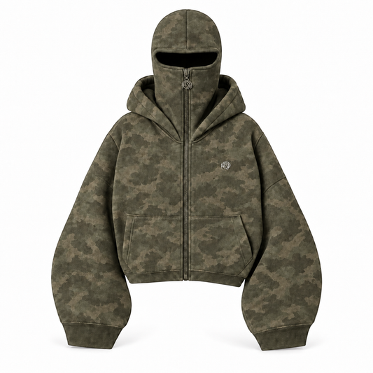 480 GSM BALACLAVA HOODIE LIMITED CAMO