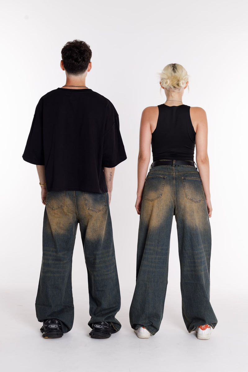 Jeans breit Basic Unisex