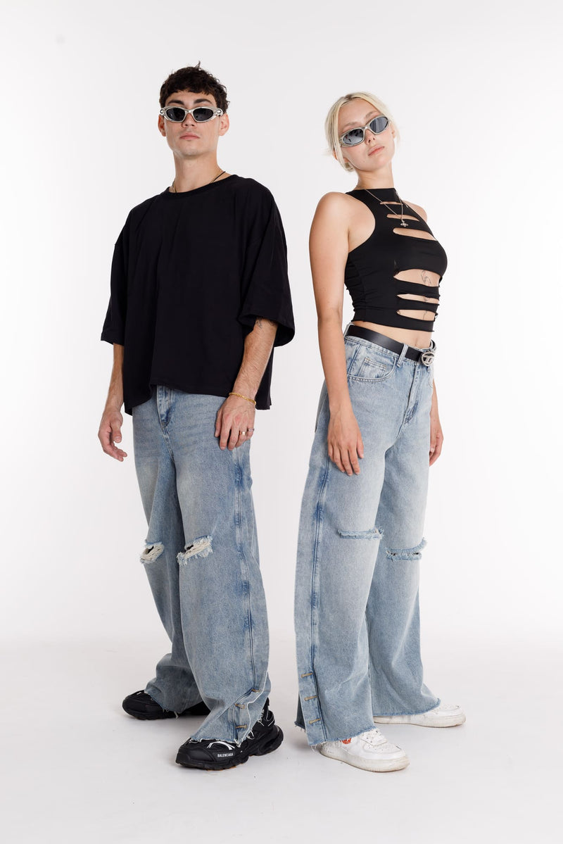 Zerrissene Baggy Jeans