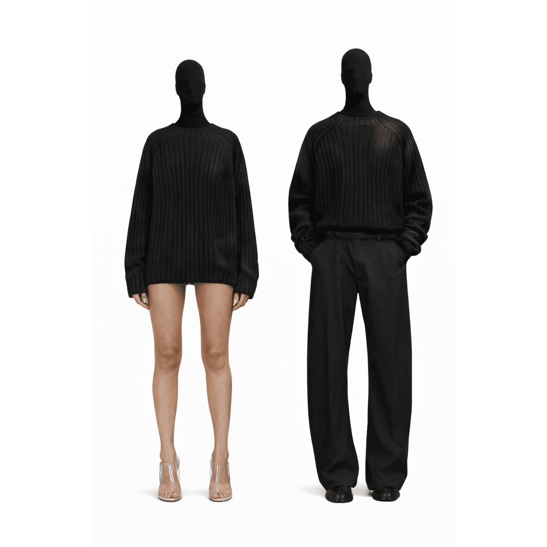 PHANTOM FLOW KNIT BLACK