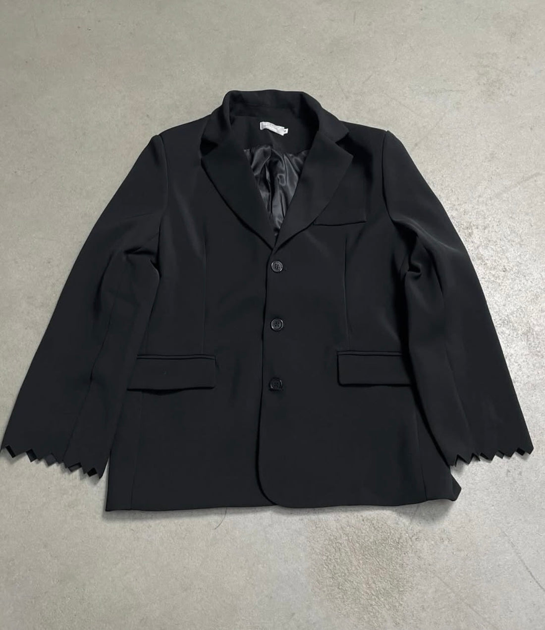 jacket black ribbon