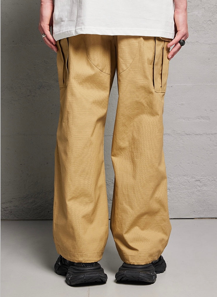 Pantalones Cargo Marrón