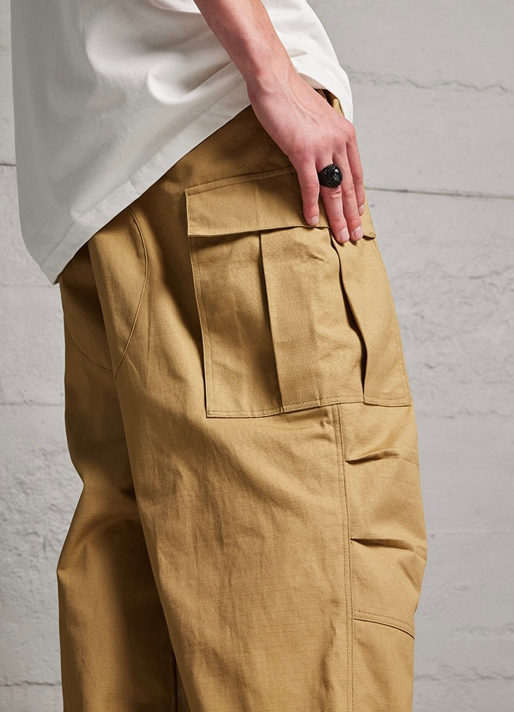 Pantalones Cargo Marrón