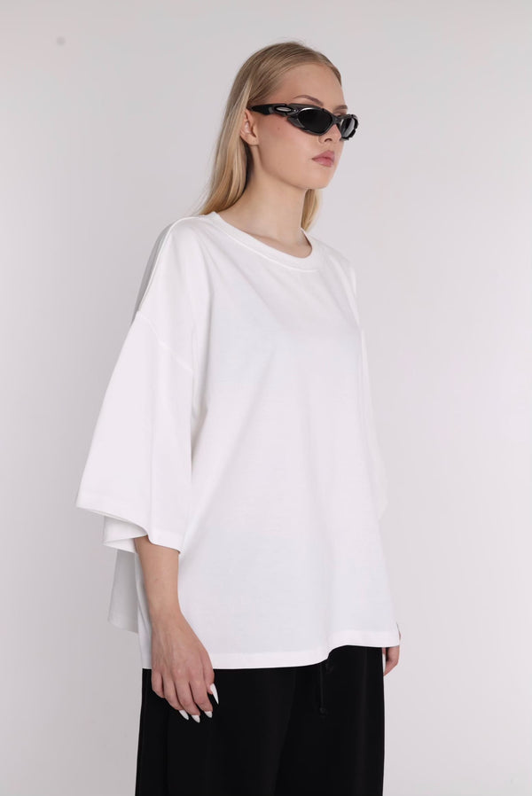 280 GSM SS1 T-SHIRT FEMALE WHITE