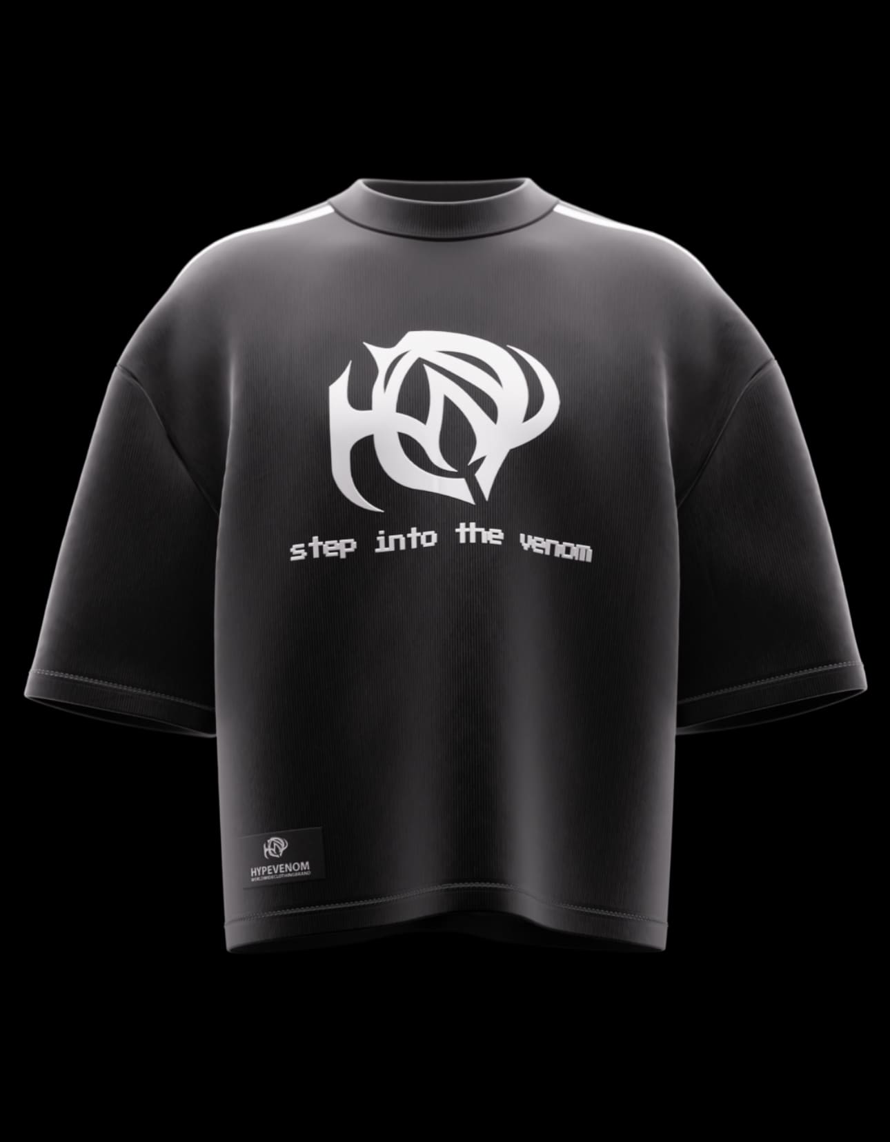 T-SHIRT NIGHTSUMMER BLACK