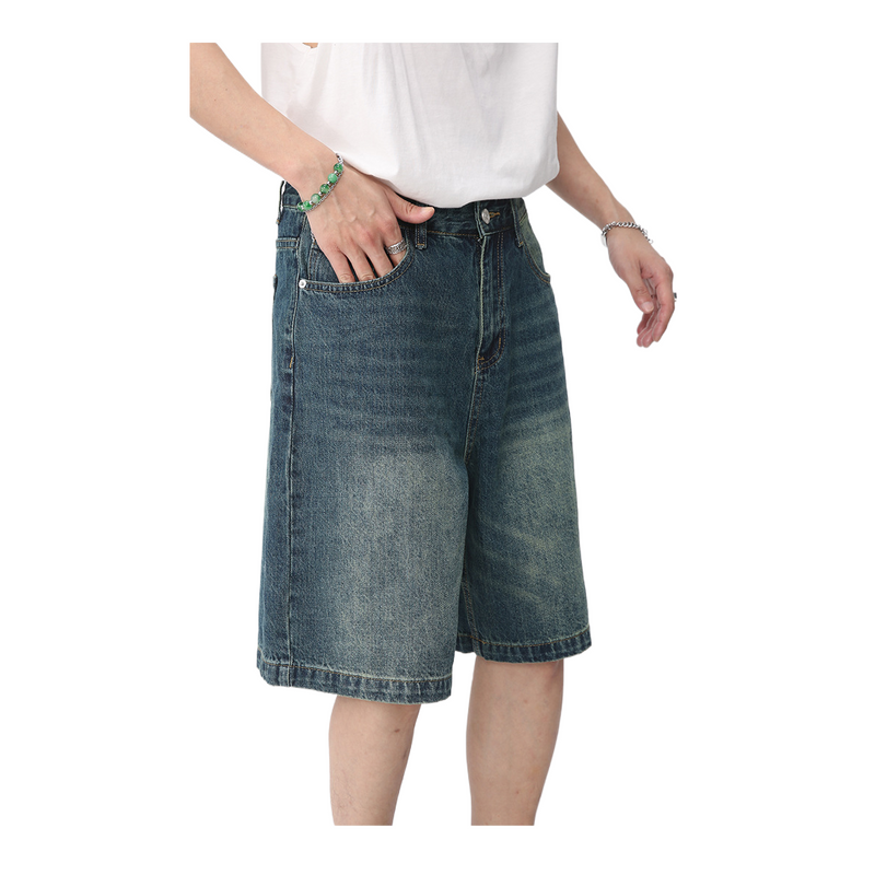 HV Wide Shorts Vintage Blue