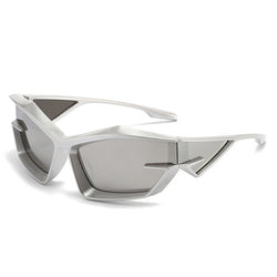 Vision Y2K Glasses | Silver