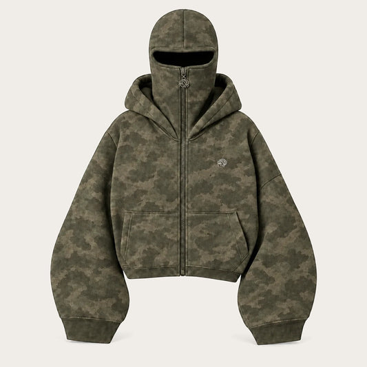 480 GSM BALACLAVA HOODIE LIMITED CAMO