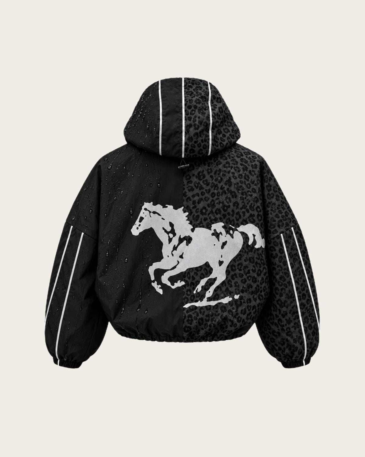 WILD REVEAL JACKET BLACK – tył
