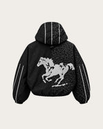 WILD REVEAL JACKET BLACK – tył