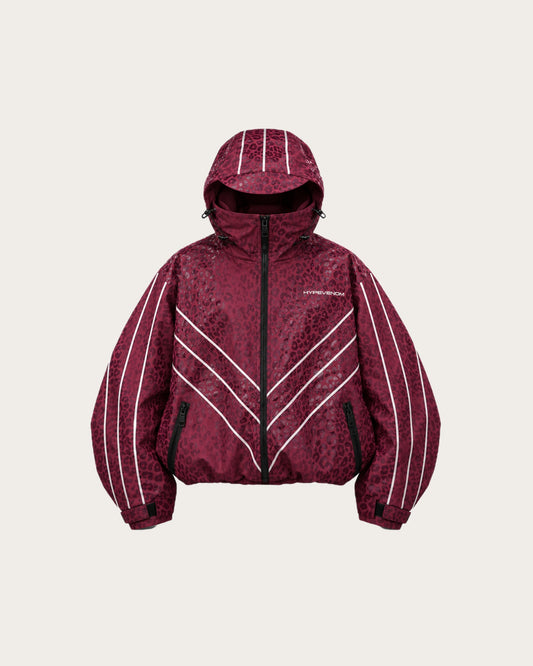 WILD REVEAL JACKET BURGUNDY – przód