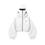 BALACLAVA HOODIE ASH GREY
