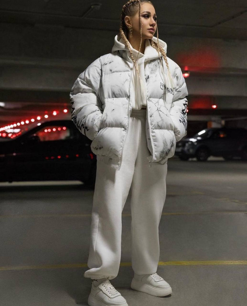 HV MARBLE BEAR White Jacket 💔