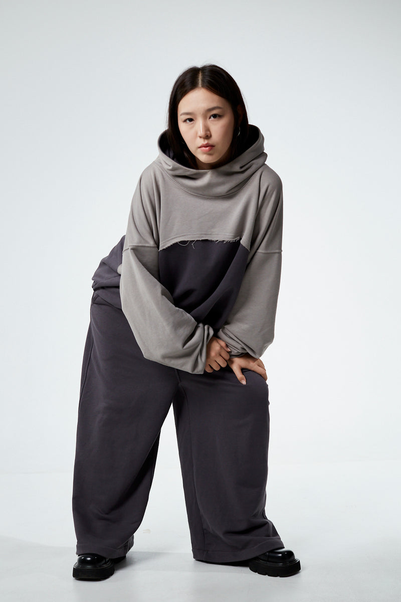 360 GSM SS2 PANTS FEMALE PURPLE-GREY