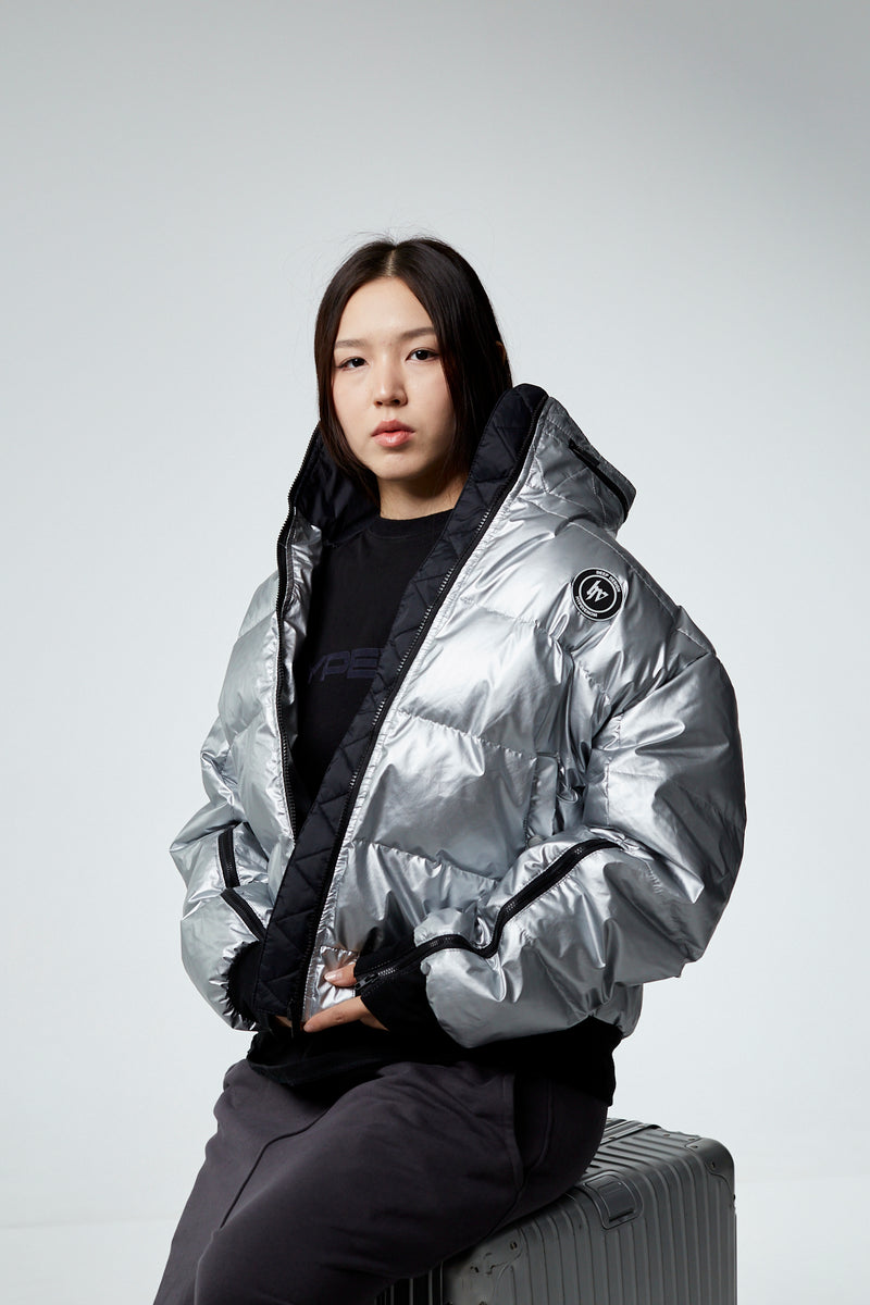 SS2 SILVER JACKET UNISEX