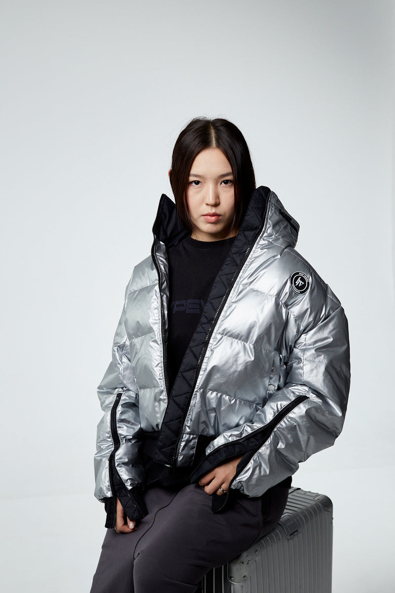 SS2 SILVER JACKET UNISEX