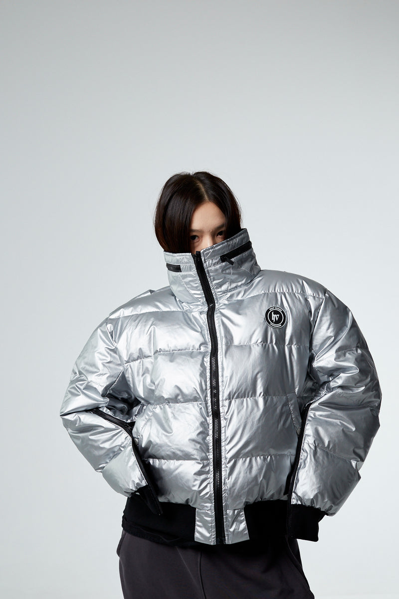 SS2 SILVER JACKET UNISEX