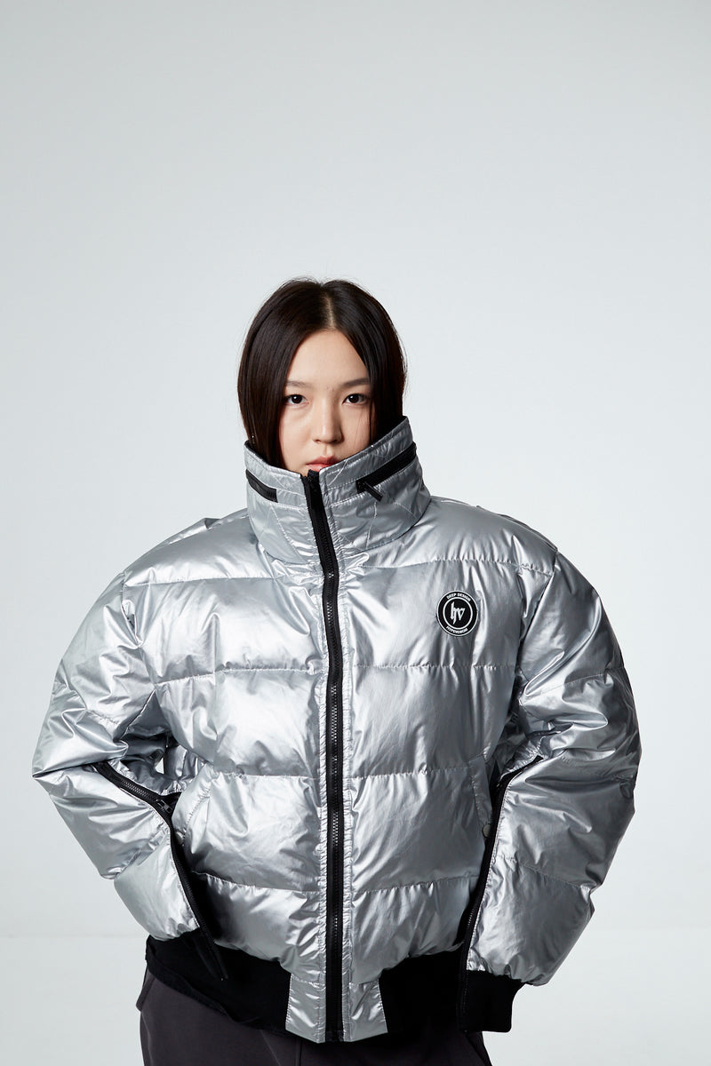 SS2 SILVER JACKET UNISEX