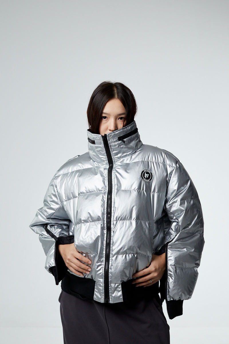 SS2 SILVER JACKET UNISEX