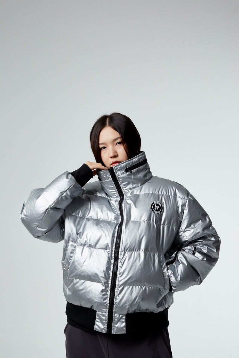 SS2 SILVER JACKET UNISEX